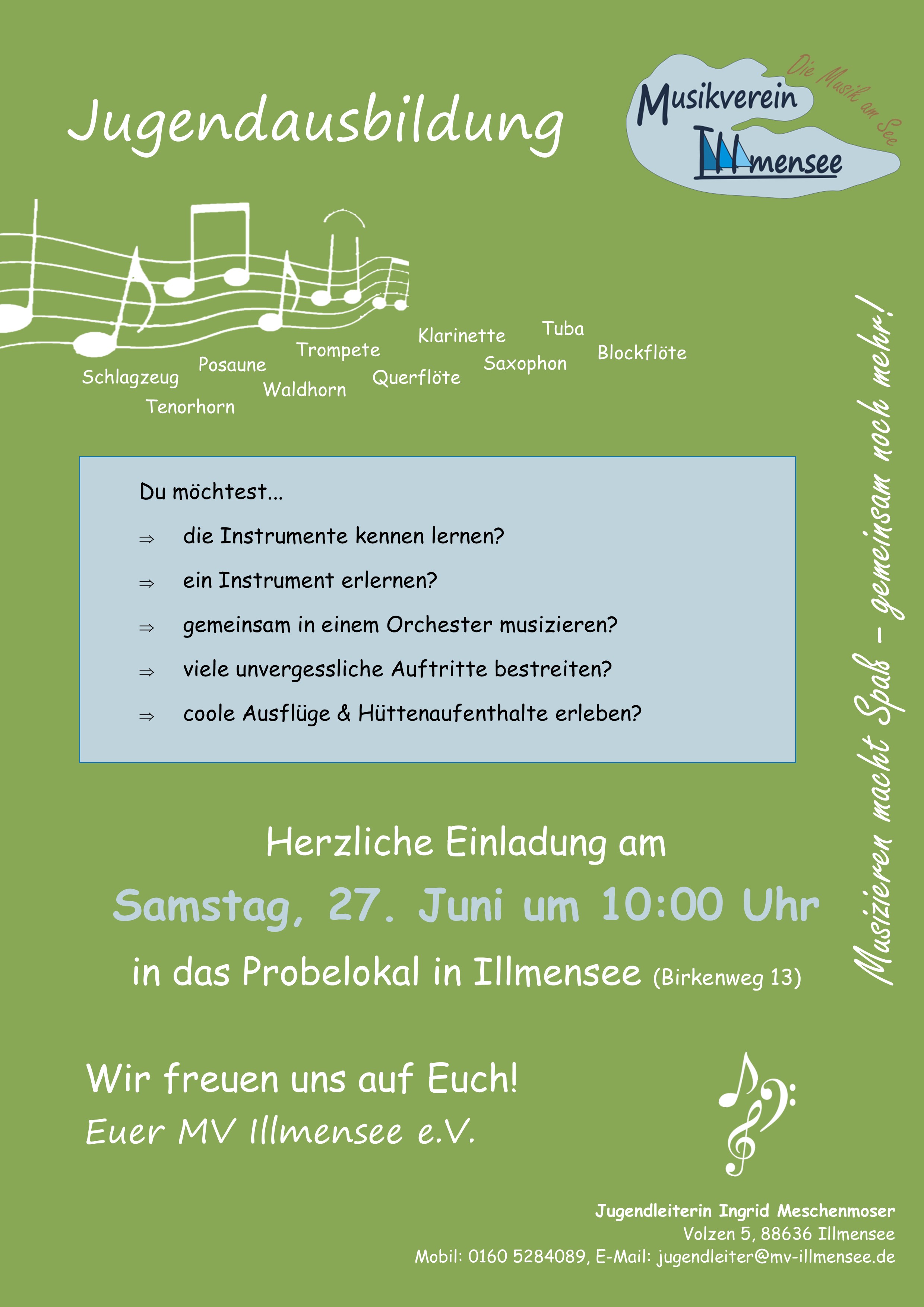 Infotag zur Jugendausbildung