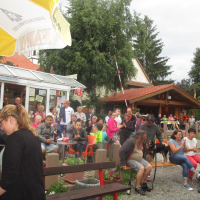 Platzkonzert auf dem Campingplatz